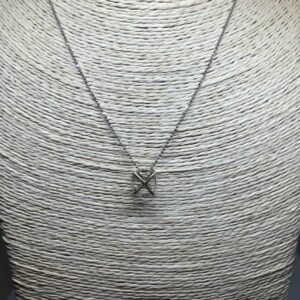 שרשרת כסף קצרה מגן דוד מרכבה