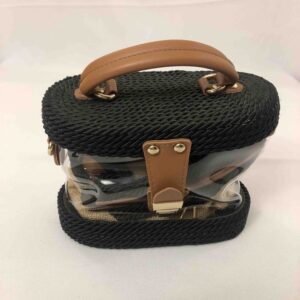 תיק שקוף עם תיק פנימי